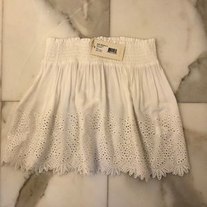 ramy brook white skirt!!